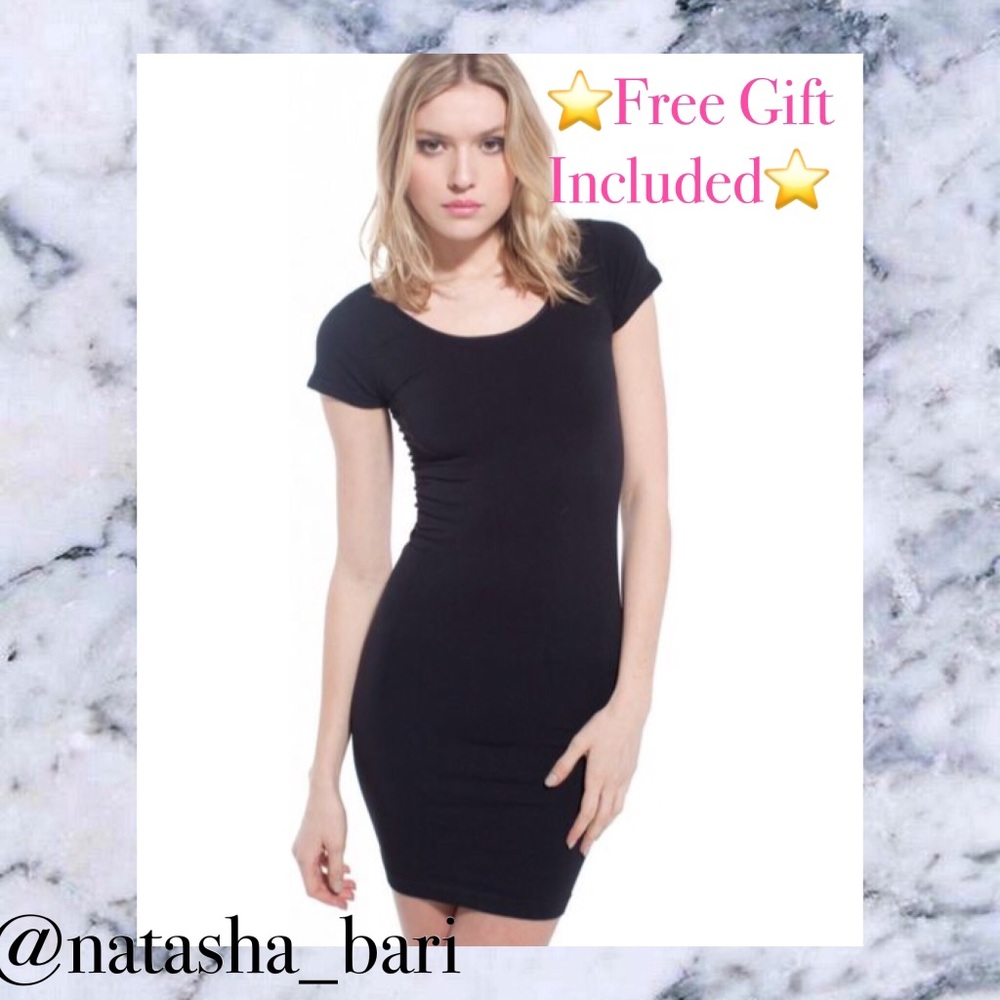 Black bodycon 💓⭐️FREE GIFT INCLUDED⭐️💓